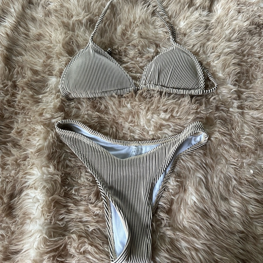 Tan Bikini Set